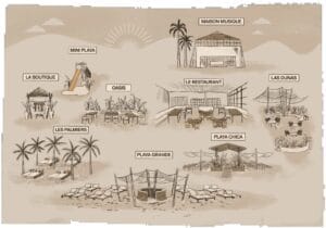 Playa Soleil Ibiza beach club and restaurant