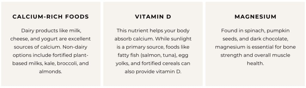 Building Strong Bones with Nutrition​