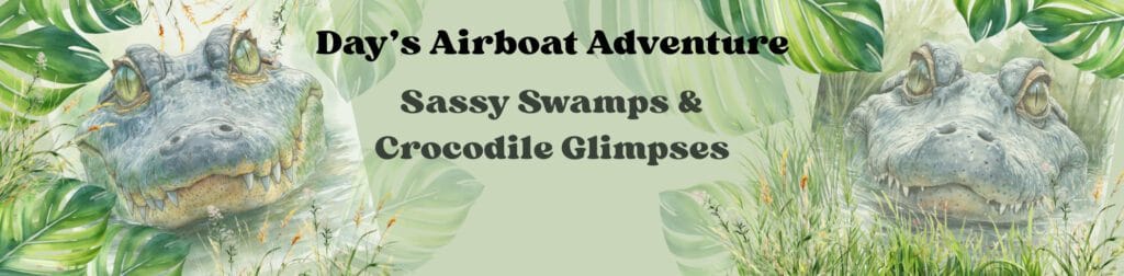 Crocodile Spotting Adventure in the Everglades