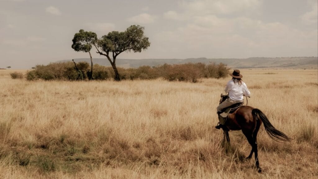 Horse back riding in AFRICA