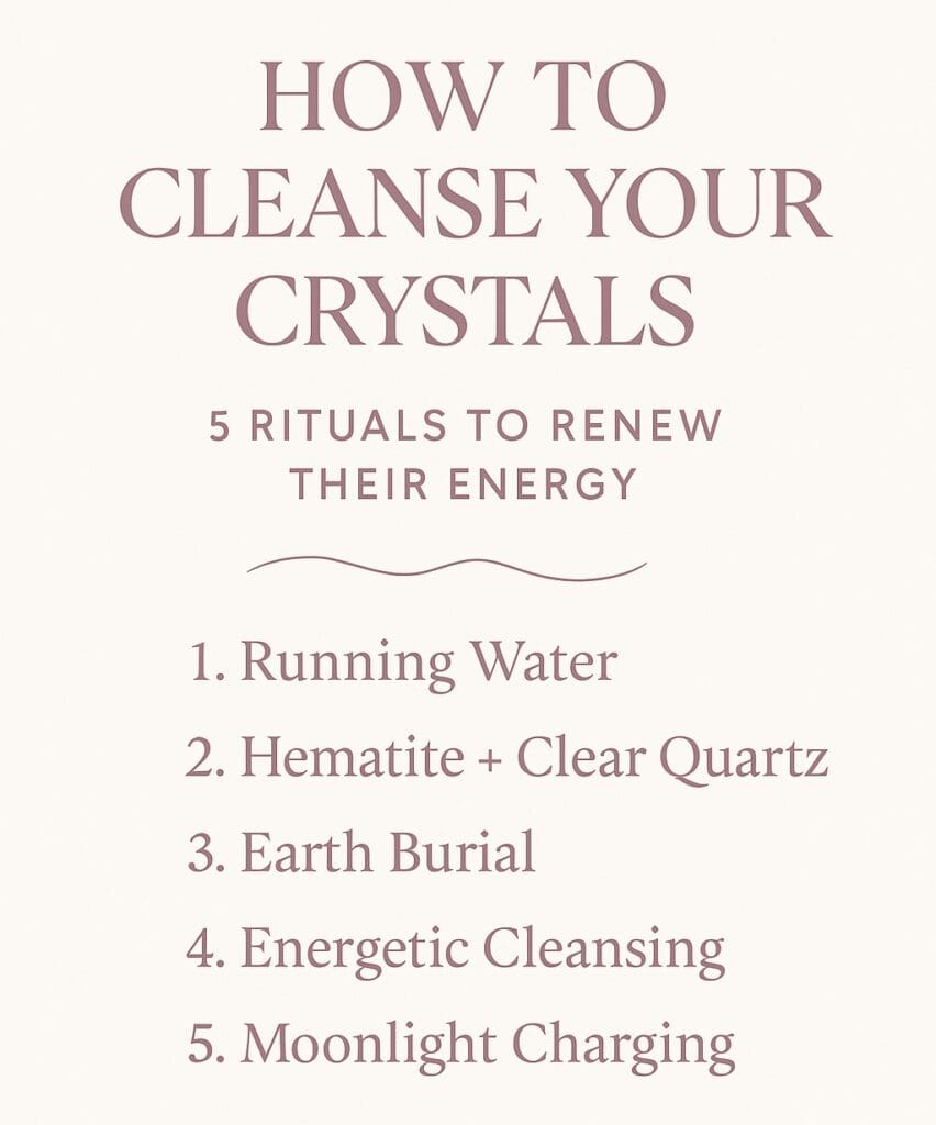 Cleanse your crystal's femmvoyage