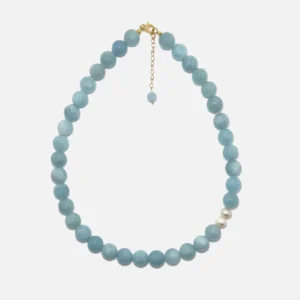 Amaré crystal luz Aquamarine Necklace