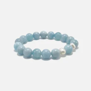 Amaré crystal luz Aquamarine Bracelet
