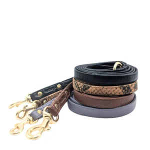 Le Dog Company Skinny Leather Leash – Stylish, Premium & Perfect for Daily Walks