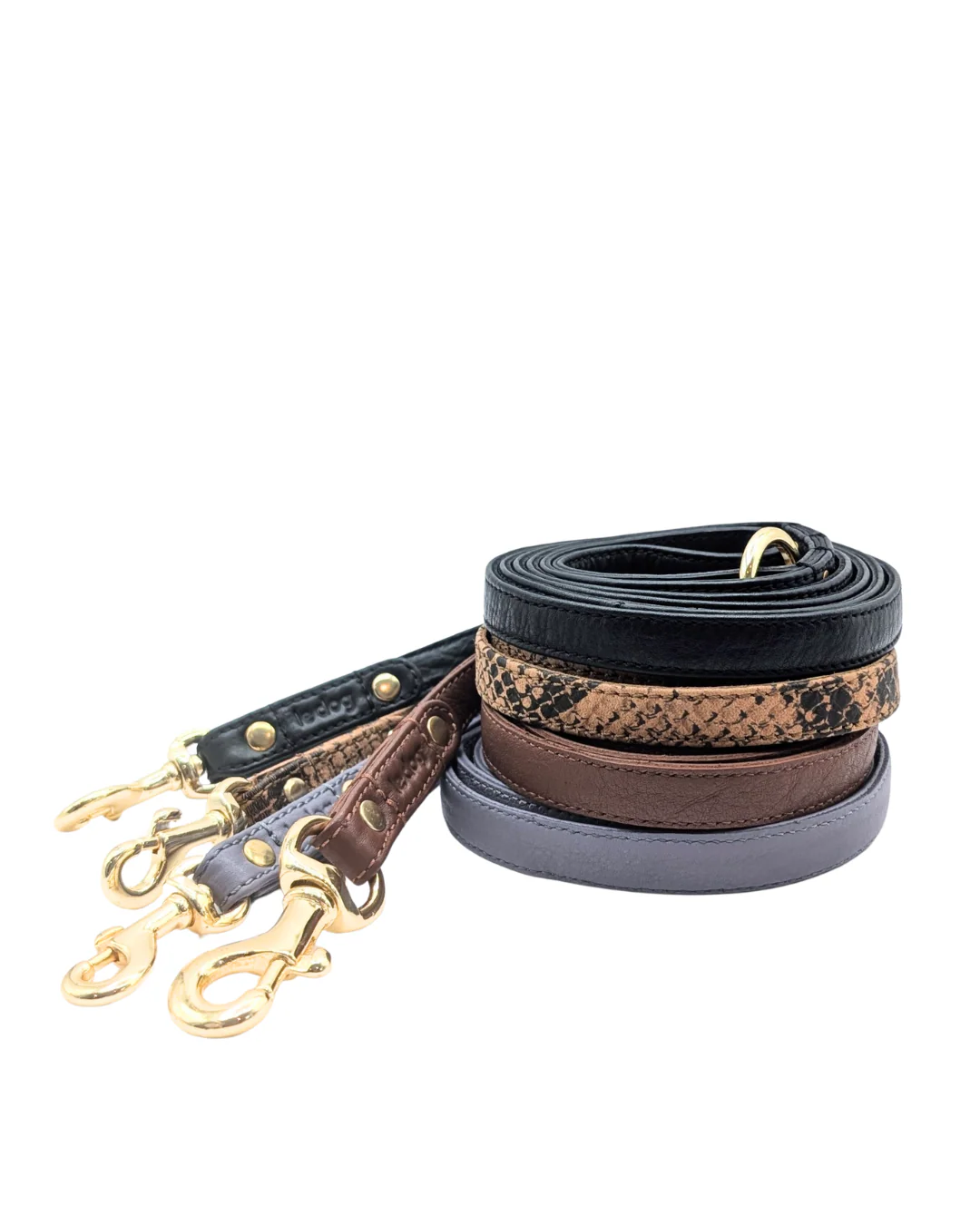 Le Dog Company Skinny Leather Leash – Stylish, Premium & Perfect for Daily Walks