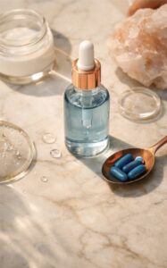 GHK-Cu copper peptides skincare, femmvoyage, femmwell